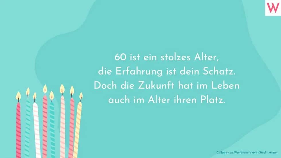 Die besten Zitate zum 60. Geburtstag: Perfekte Worte finden