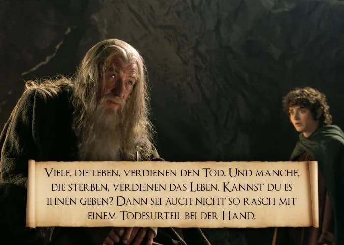 Herr der Ringe Zitate: Die Weisheit Mittelerdes für Ihren Alltag