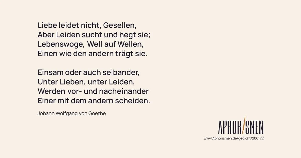 Goethes unerfüllte Liebe: Gedichte, Leiden & Inspiration