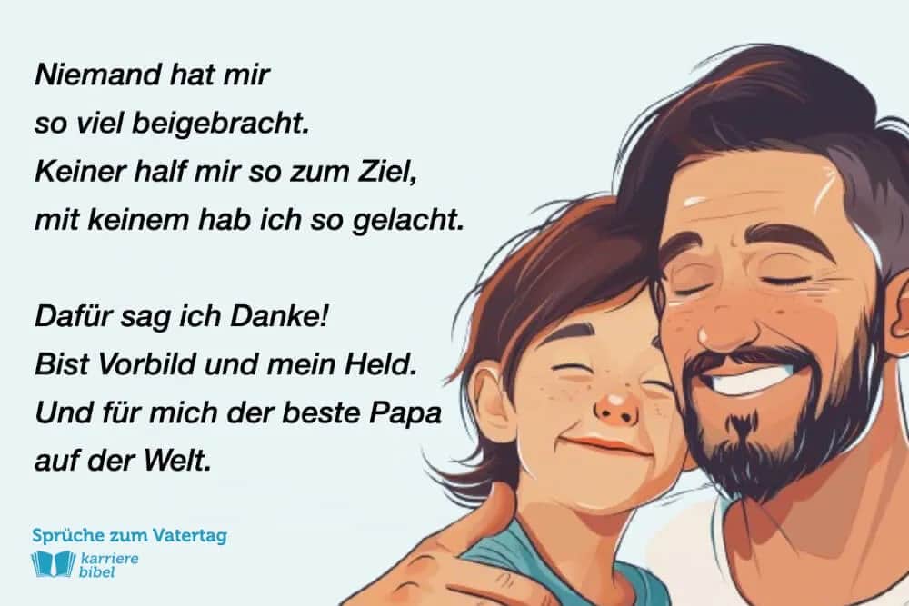 Vatertagsgedichte: Herzliche & Lustige Verse für jeden Papa