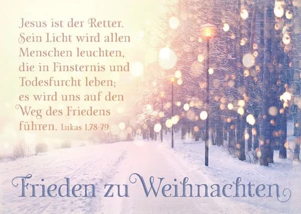 Christliche Zitate zu Weihnachten: Hoffnung & Frieden für Karten