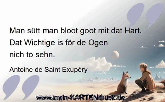 Der kleine Prinz: Zitate über Tod & Trost (mit Analyse)