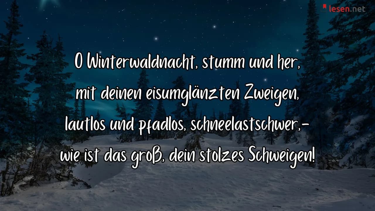 Kurze Weihnachtsgedichte: Zeitlose Klassiker & moderne Verse