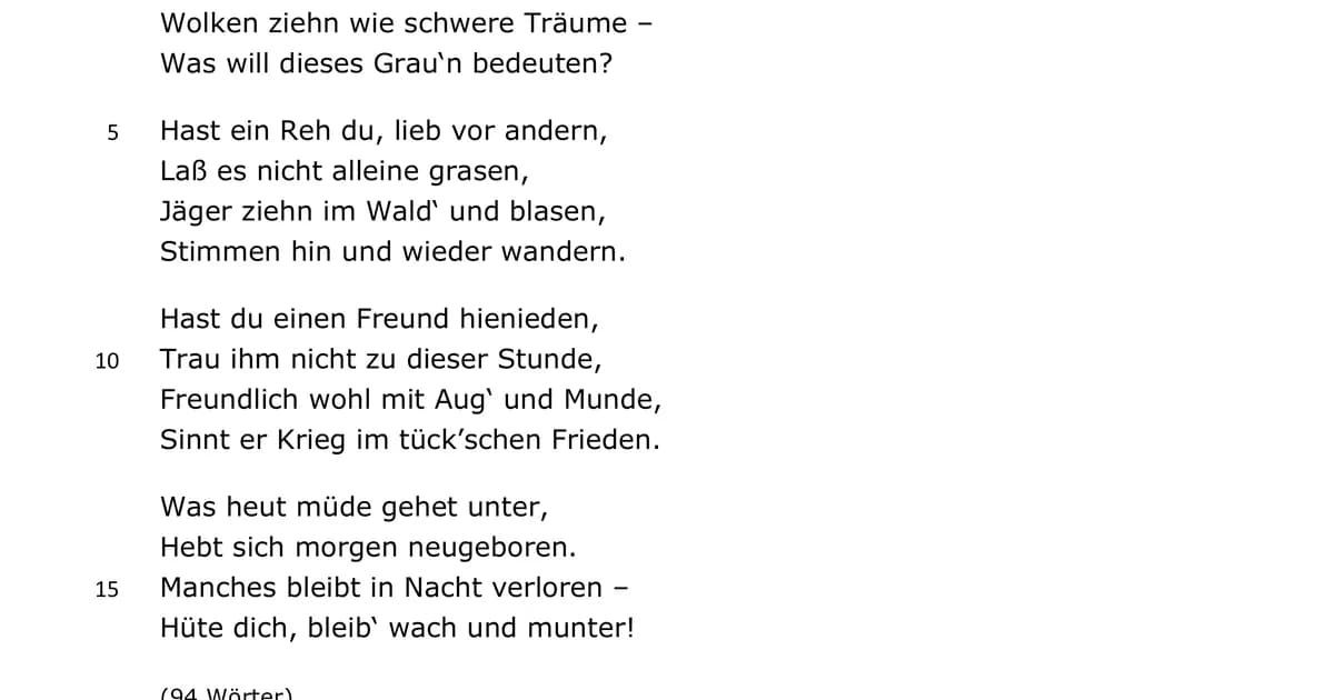 Eichendorffs Romantik: Die schönsten Gedichte & ihre Bedeutung