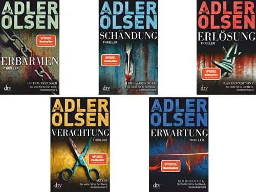 Jussi Adler-Olsen: Sonderdezernat Q Reihenfolge & alle Bücher